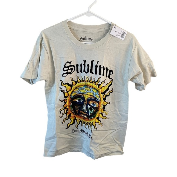Sublime Women's Short-Sleeve 40 oz to Freedom Graphic T-Shirt Long Beach size s - Picture 1 of 8